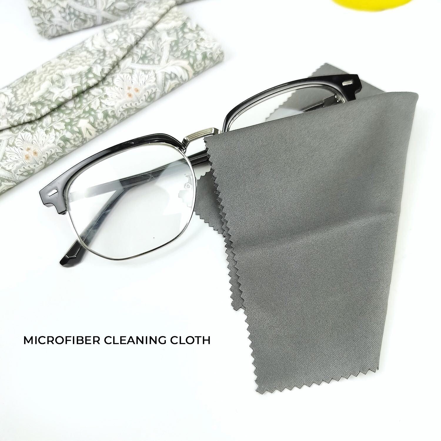 Grapes by William Morris Folding Glasses Case - Vegan Leather Folding Hard Shell Case