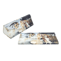 The Birth of Venus Art Print Folding Glasses Case - Vegan Leather Folding Hard Shell Case