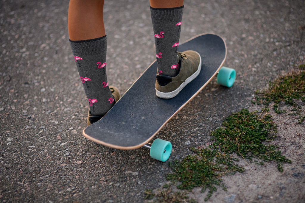 Flamingo Socks - Comfy Animal Cotton for Men & Women