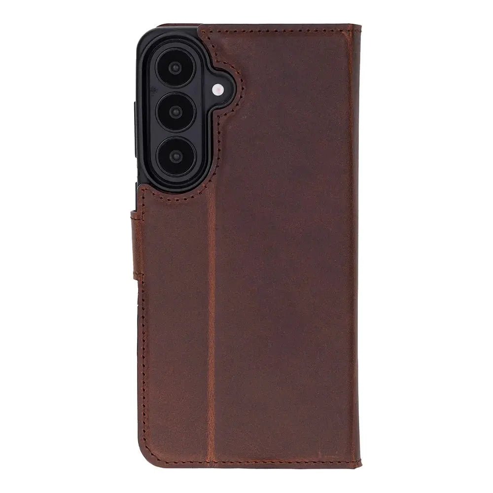 Samsung Galaxy S26 Leather Wallet Case Detachable RFID – Magic