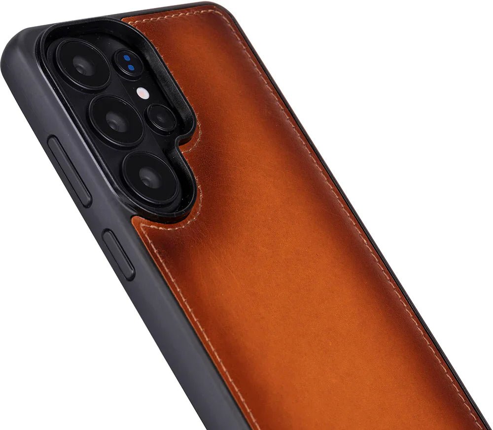 Magic Samsung Galaxy S26 Ultra Detachable Leather Wallet Case – Genuine Leather Phone Case for Everyday Carry | Minimal & Handcrafted