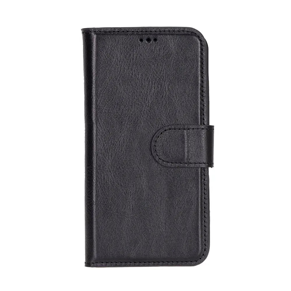 iPhone 16E Leather Wallet Case Detachable RFID – Magic Series