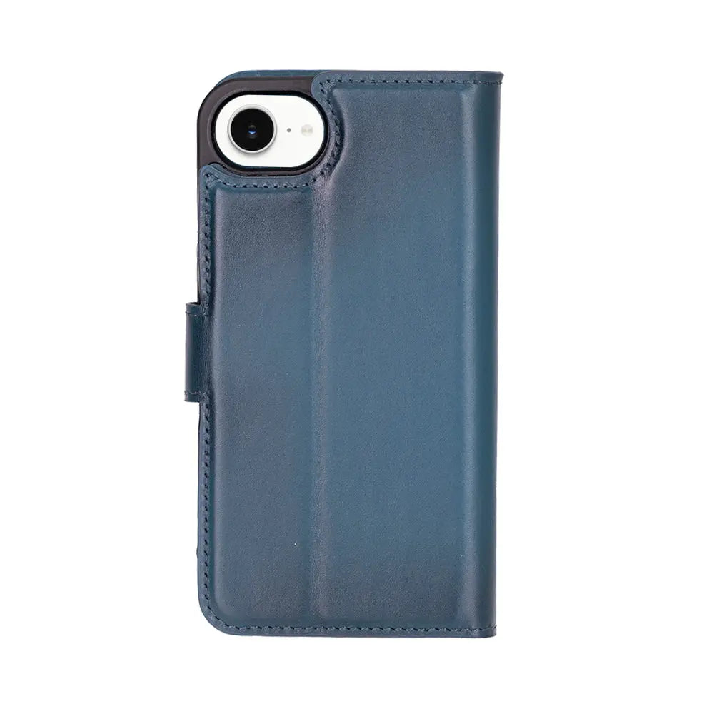 iPhone 16E Leather Wallet Case Detachable RFID – Magic Series