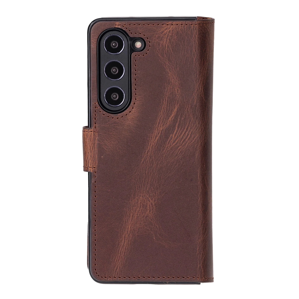 Google Pixel 10 Pro Fold Leather Folio Wallet Case RFID – Wallet ID