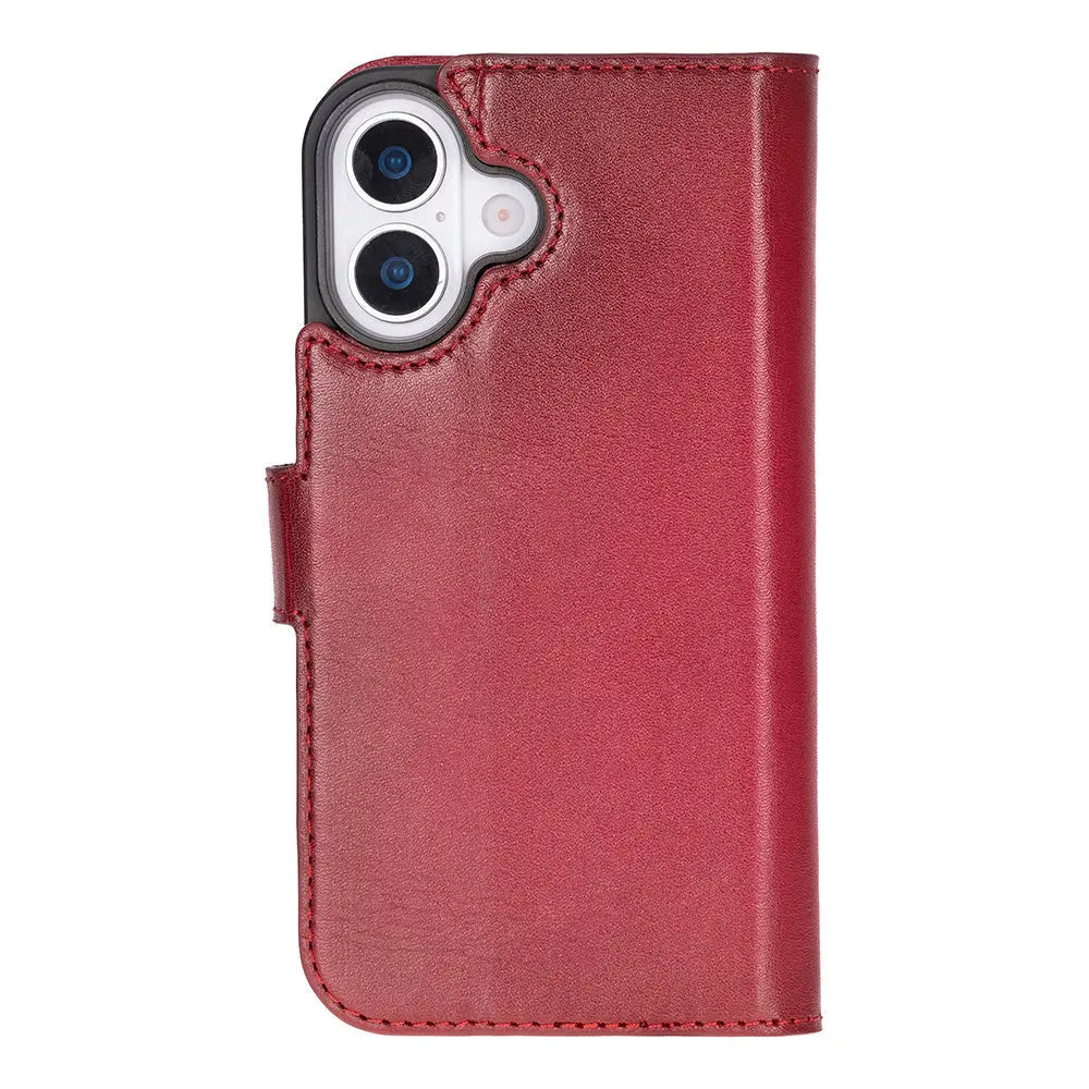 iPhone 17 Leather Wallet Case Detachable RFID MagSafe – Magic Series