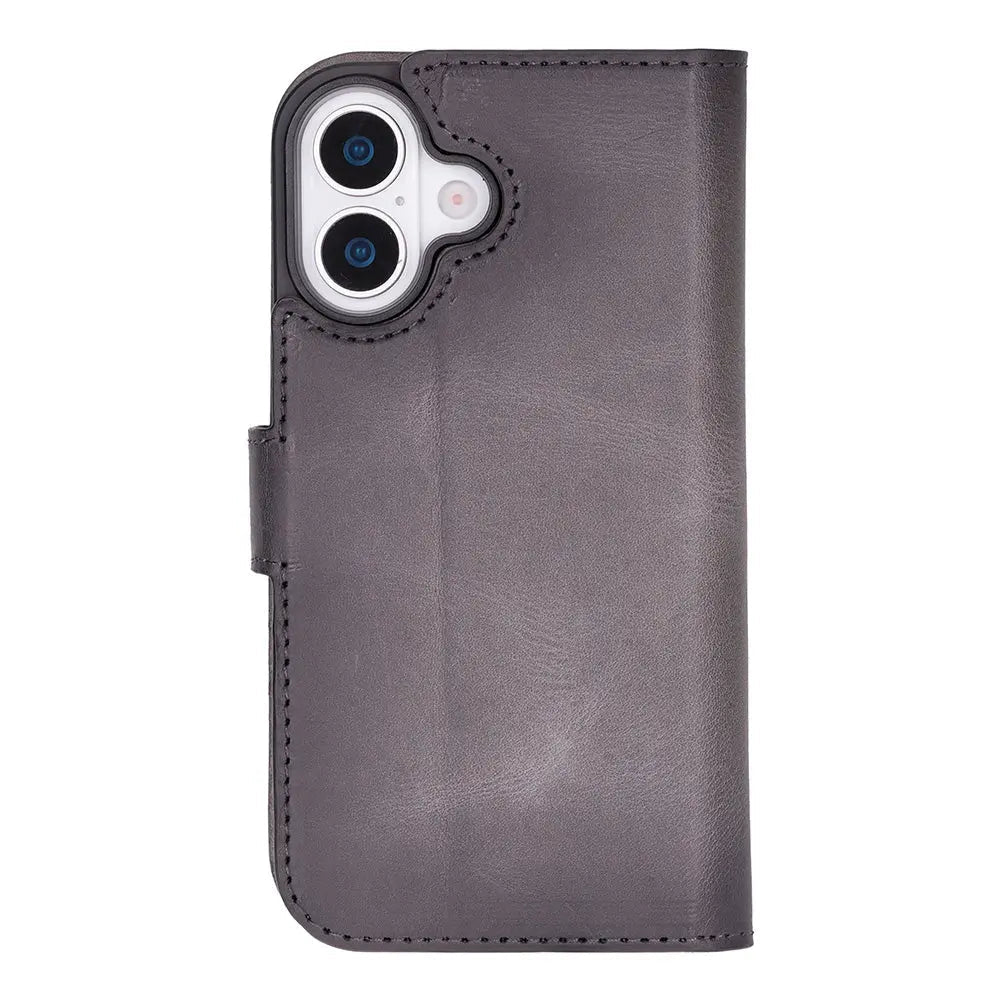 iPhone 17 Leather Wallet Case Detachable RFID MagSafe – Magic Series