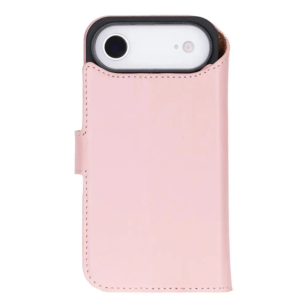 iPhone 17 Air Leather Wallet Case Detachable RFID MagSafe – Magic Series
