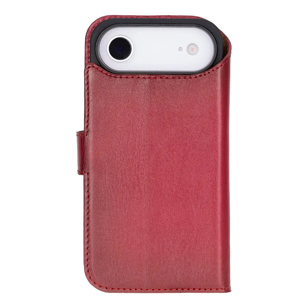 iPhone 17 Air Leather Wallet Case Detachable RFID MagSafe – Magic Series