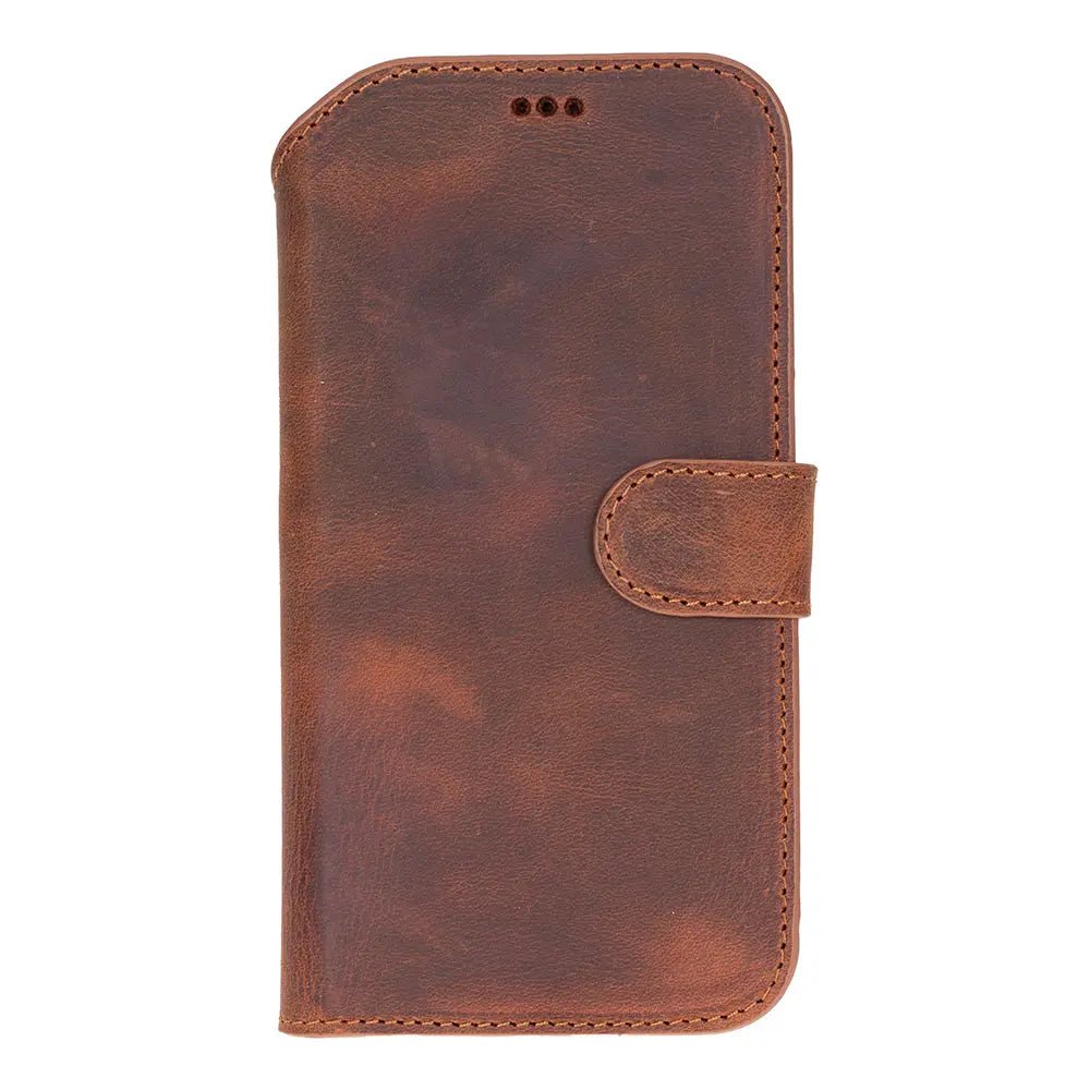 iPhone 17 Air Leather Wallet Case Detachable RFID MagSafe – Magic Series