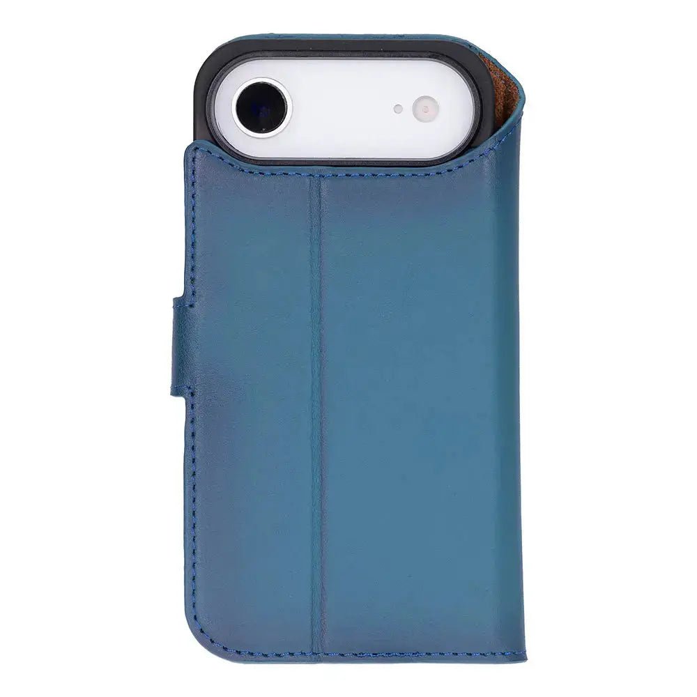 iPhone 17 Air Leather Wallet Case Detachable RFID MagSafe – Magic Series