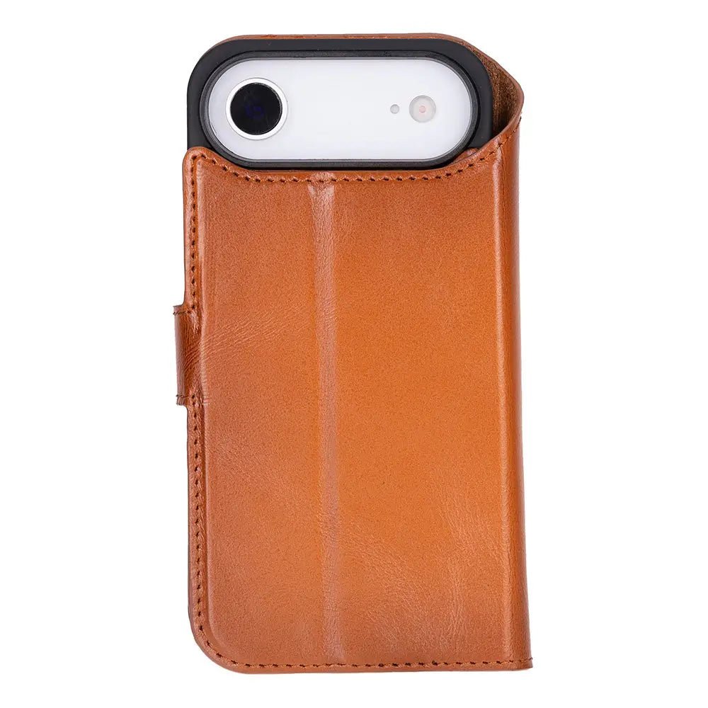 iPhone 17 Air Leather Wallet Case Detachable RFID MagSafe – Magic Series