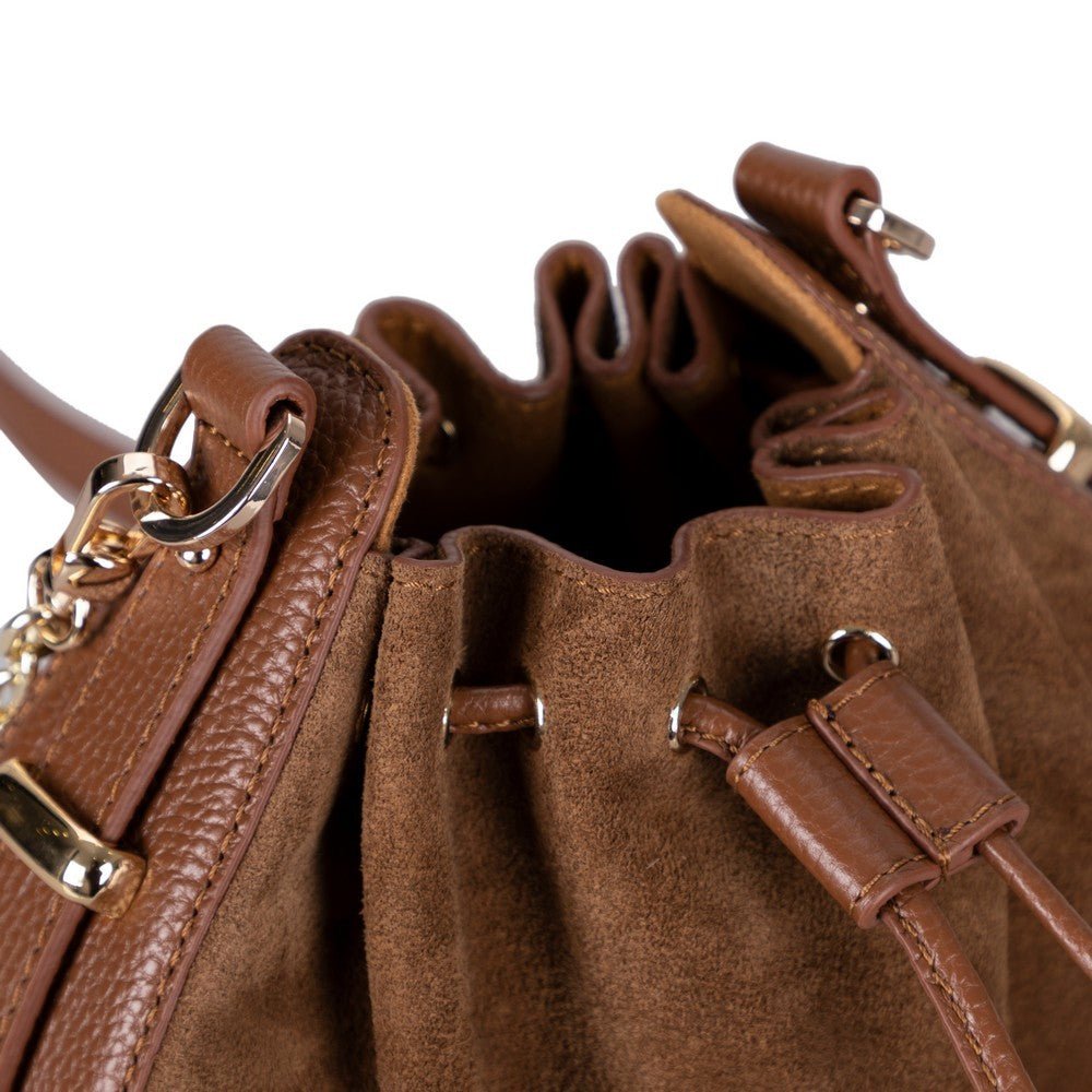 Valentina Women’s Suede Leather Bag – Suede Leather Women’s Tote & Shoulder Bag for Everyday Elegance | Minimal & Handcrafted