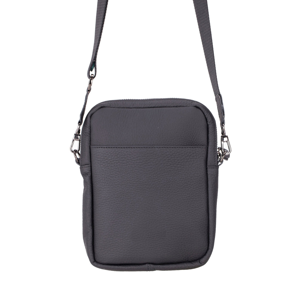 Pisa Leather Bag – Pebbled Leather Crossbody Bag for Men & Women for Everyday Elegance | Minimal & Handcrafted