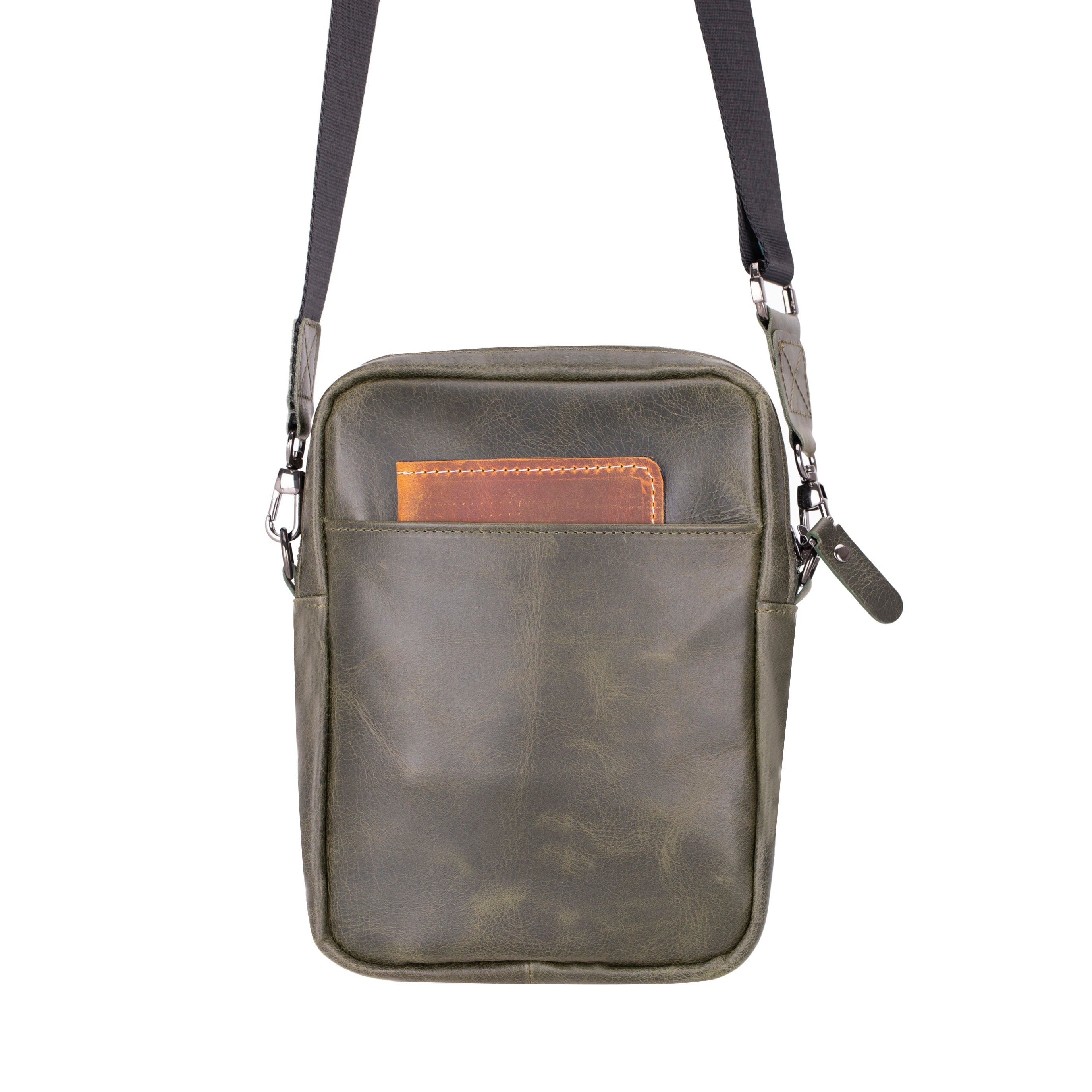 Pisa Leather Bag – Pebbled Leather Crossbody Bag for Men & Women for Everyday Elegance | Minimal & Handcrafted