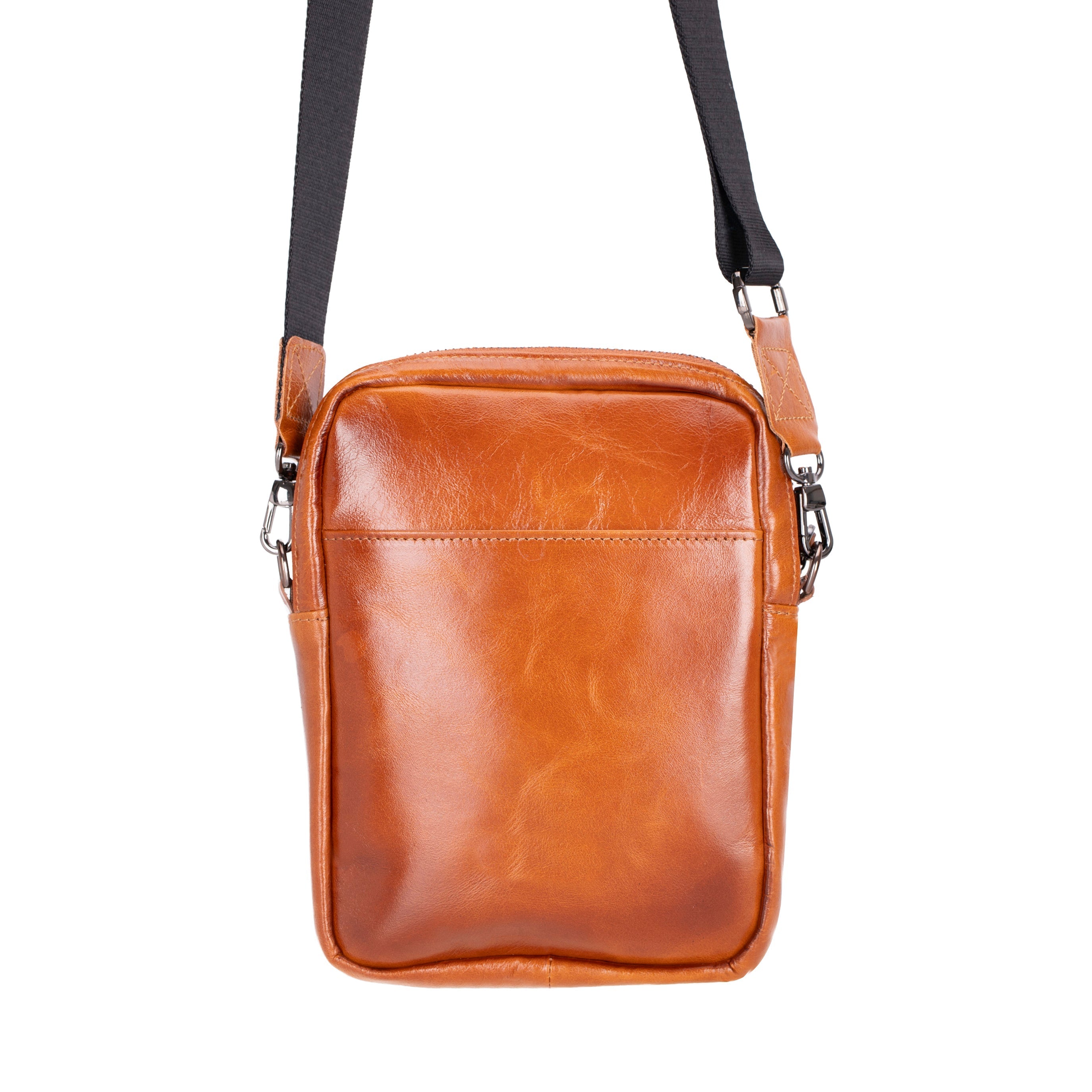 Pisa Leather Bag – Pebbled Leather Crossbody Bag for Men & Women for Everyday Elegance | Minimal & Handcrafted