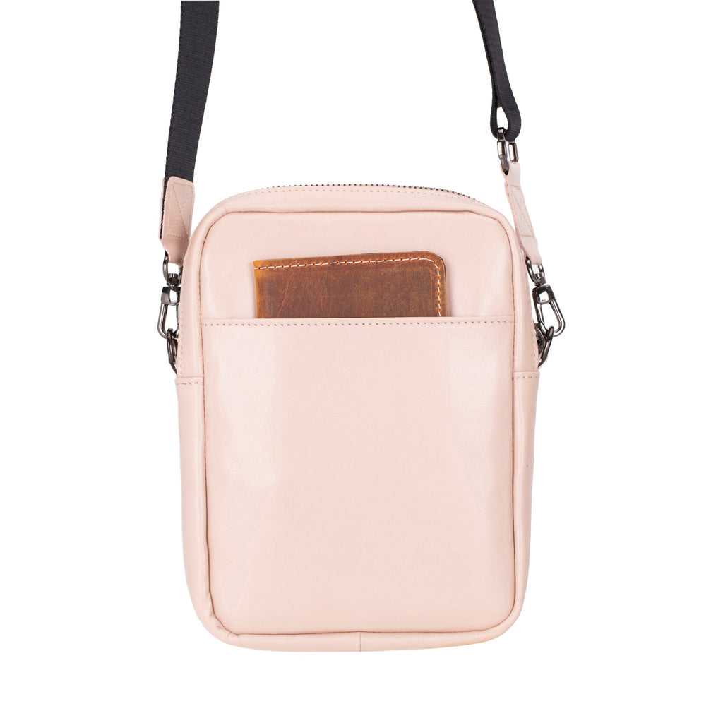 Pisa Leather Bag – Pebbled Leather Crossbody Bag for Men & Women for Everyday Elegance | Minimal & Handcrafted