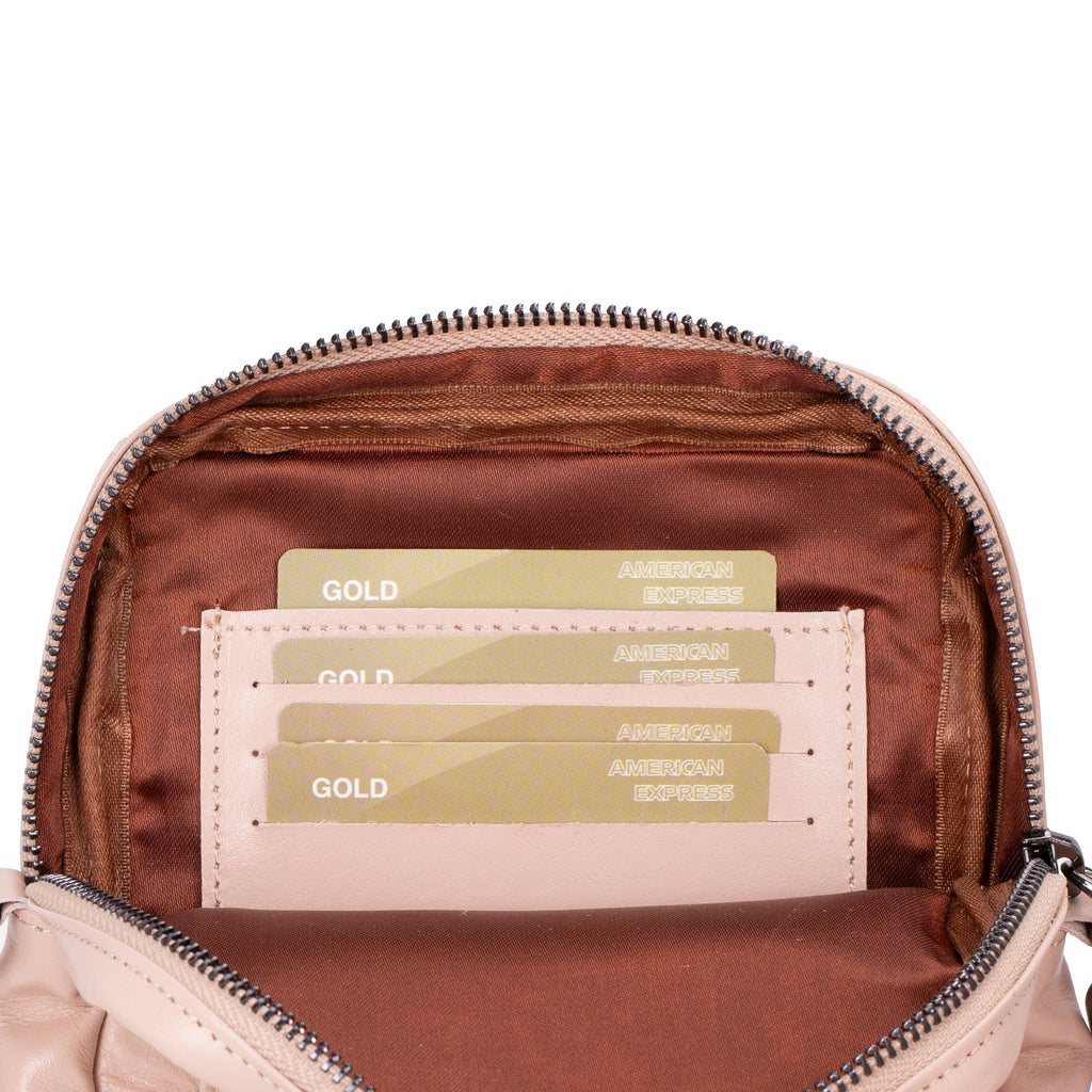 Pisa Leather Bag – Pebbled Leather Crossbody Bag for Men & Women for Everyday Elegance | Minimal & Handcrafted