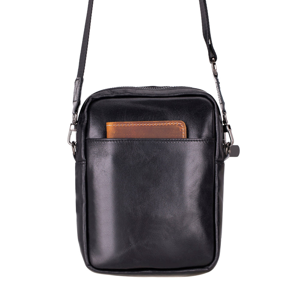 Pisa Leather Bag – Pebbled Leather Crossbody Bag for Men & Women for Everyday Elegance | Minimal & Handcrafted