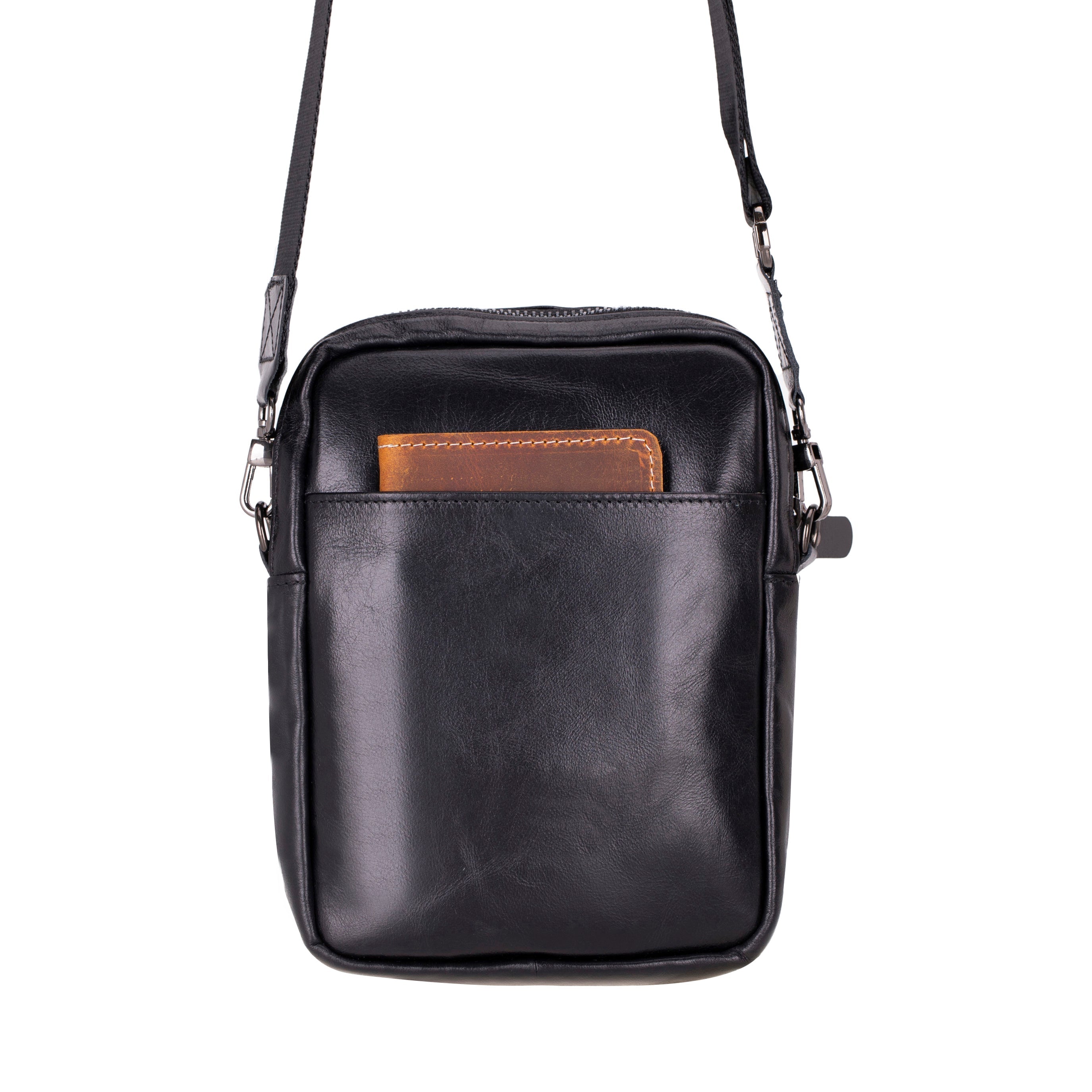 Pisa Leather Bag – Pebbled Leather Crossbody Bag for Men & Women for Everyday Elegance | Minimal & Handcrafted