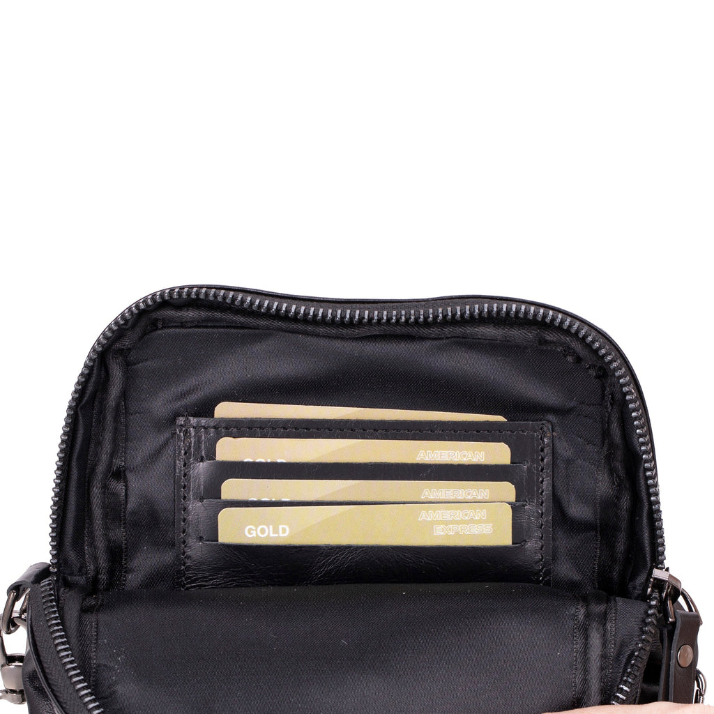 Pisa Leather Bag – Pebbled Leather Crossbody Bag for Men & Women for Everyday Elegance | Minimal & Handcrafted