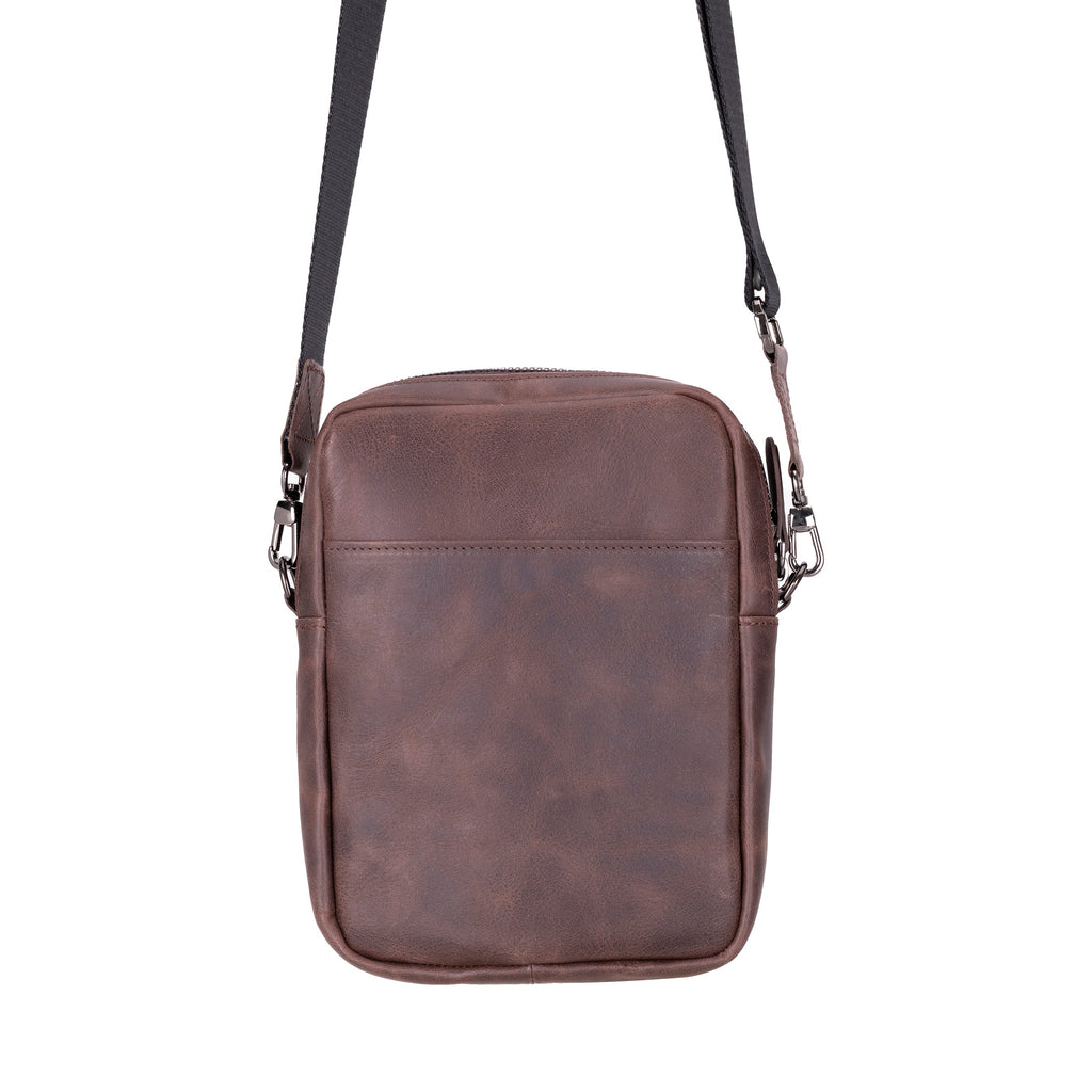 Pisa Leather Bag – Pebbled Leather Crossbody Bag for Men & Women for Everyday Elegance | Minimal & Handcrafted