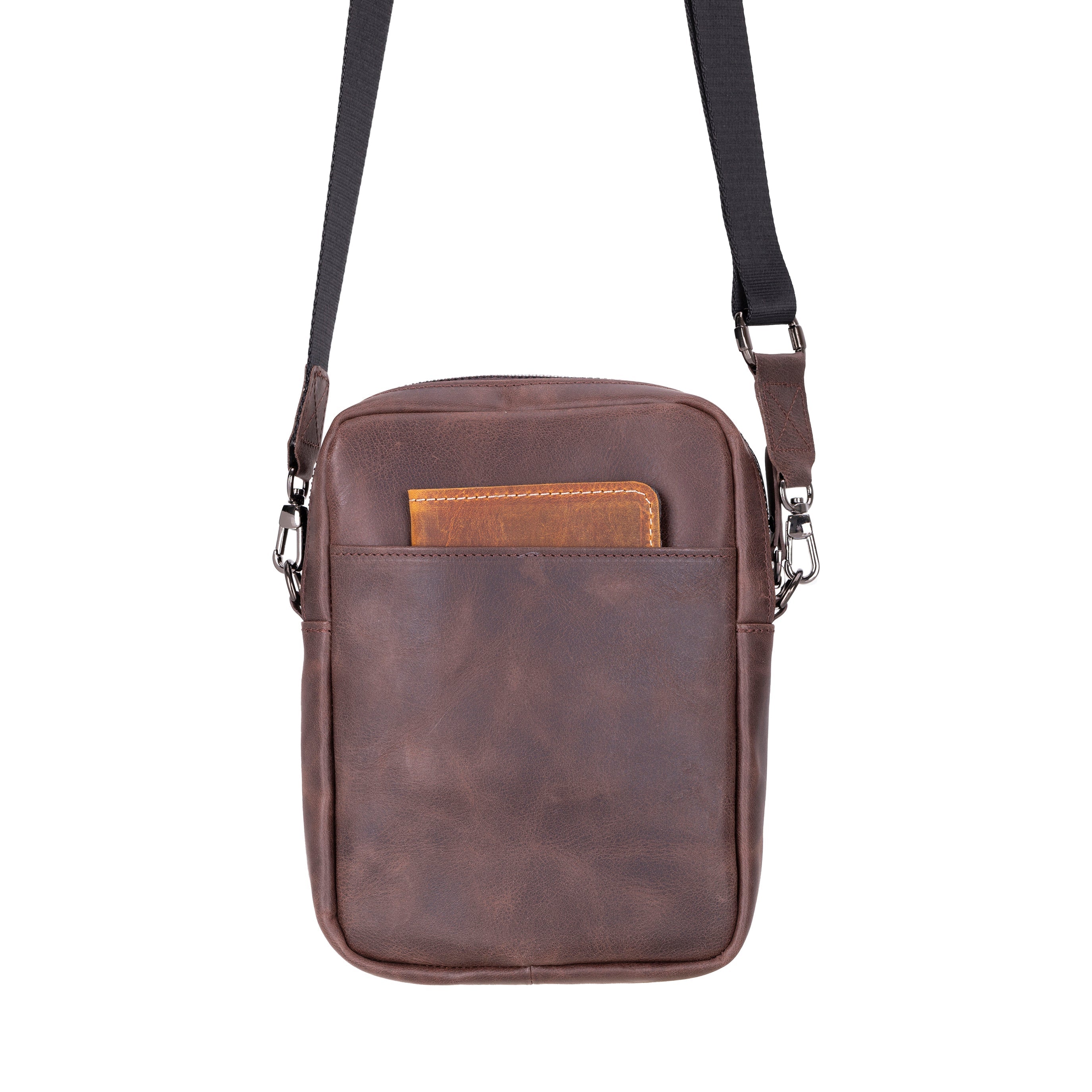 Pisa Leather Bag – Pebbled Leather Crossbody Bag for Men & Women for Everyday Elegance | Minimal & Handcrafted