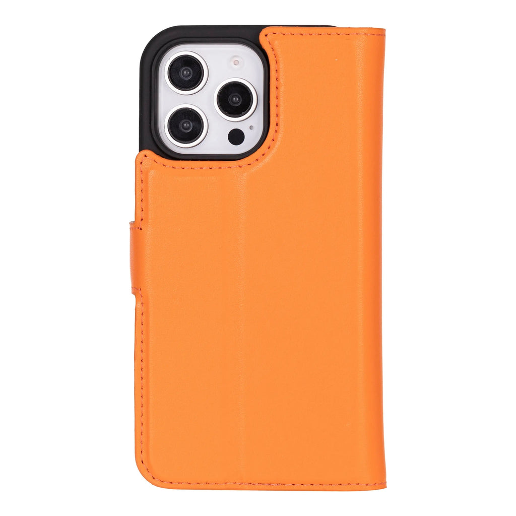 iPhone 16 Pro Max Leather Wallet Case Detachable RFID MagSafe – Magic Series