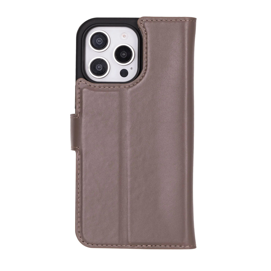 iPhone 16 Pro Leather Wallet Case Detachable RFID MagSafe – Magic Series