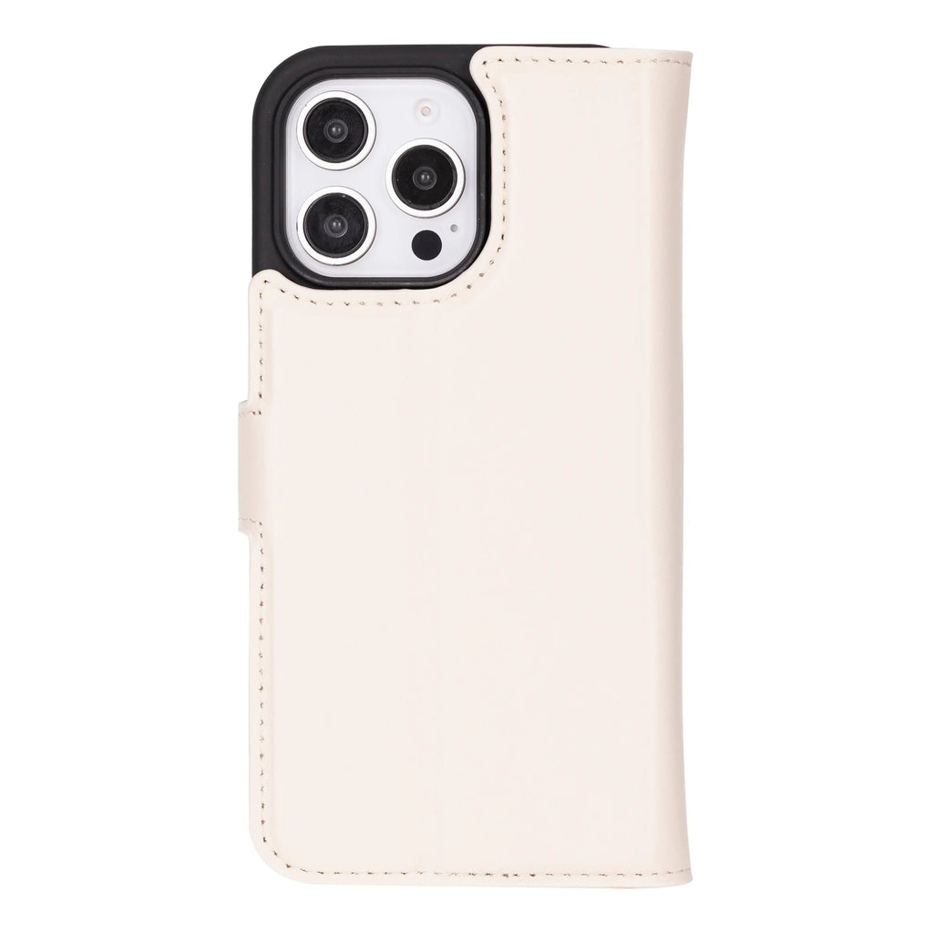 iPhone 16 Pro Max Leather Wallet Case Detachable RFID MagSafe – Magic Series