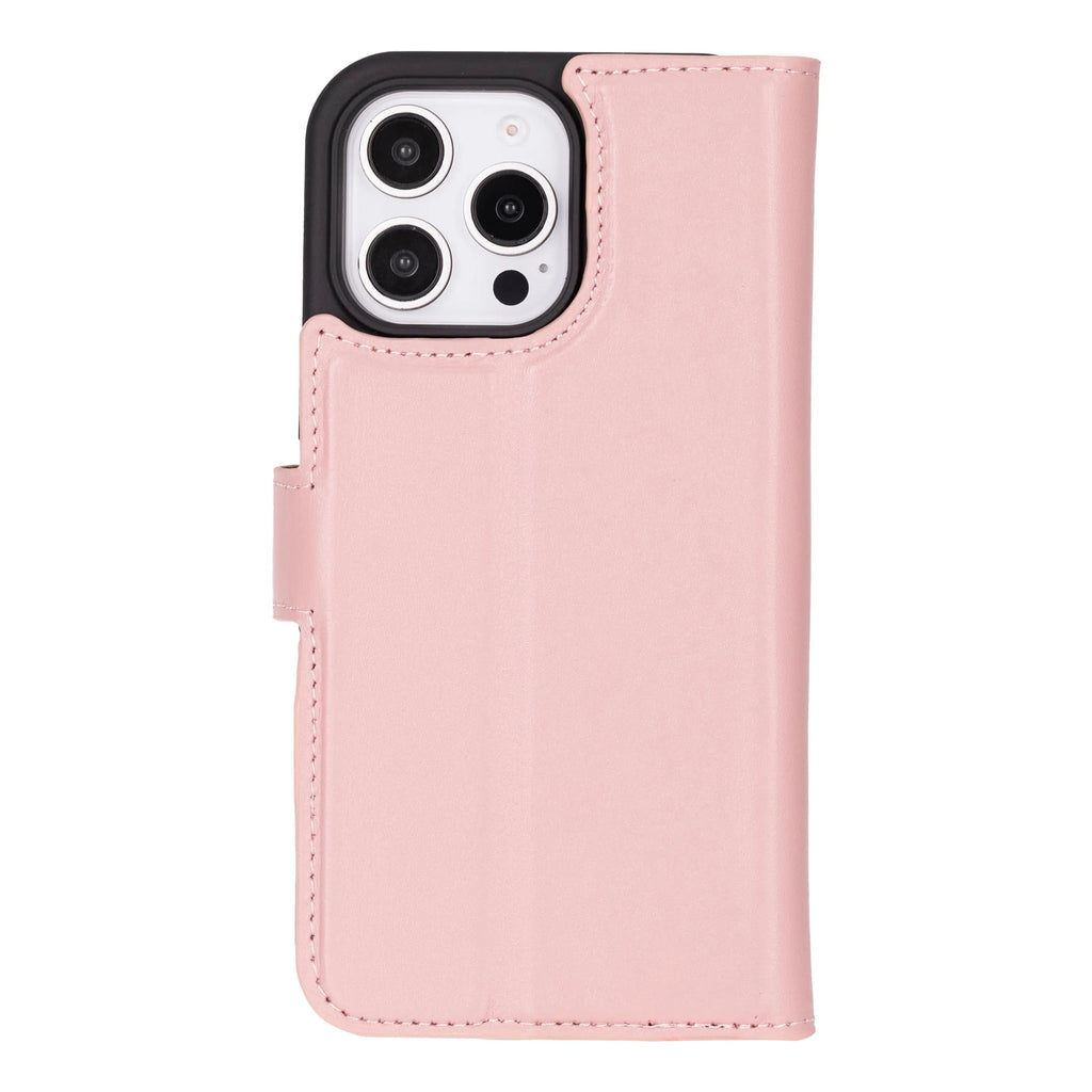 iPhone 16 Pro Max Leather Wallet Case Detachable RFID MagSafe – Magic Series