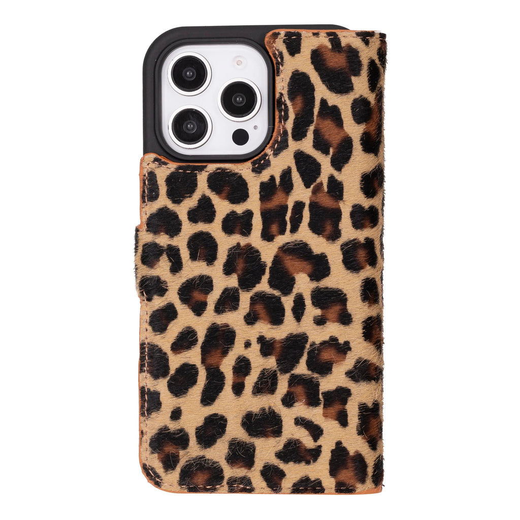 iPhone 16 Pro Leather Wallet Case Detachable RFID MagSafe – Magic Series