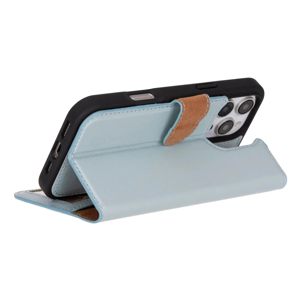 iPhone 16 Pro Leather Wallet Case Detachable RFID MagSafe – Magic Series