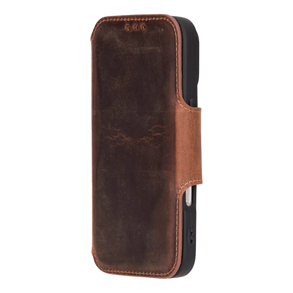 iPhone 16 Pro Genuine Leather Folio Case – Firenze Series