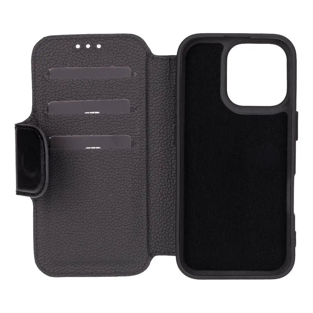 iPhone 16 Pro Genuine Leather Folio Case – Firenze Series