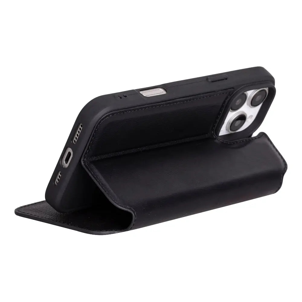 iPhone 16 Pro Max Genuine Leather Folio Case – Firenze Series