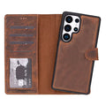 Samsung Galaxy S25 Ultra Leather Wallet Case Detachable RFID – Magic