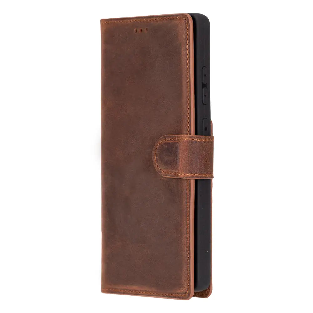 Samsung Galaxy S25 Ultra Leather Wallet Case Detachable RFID – Magic