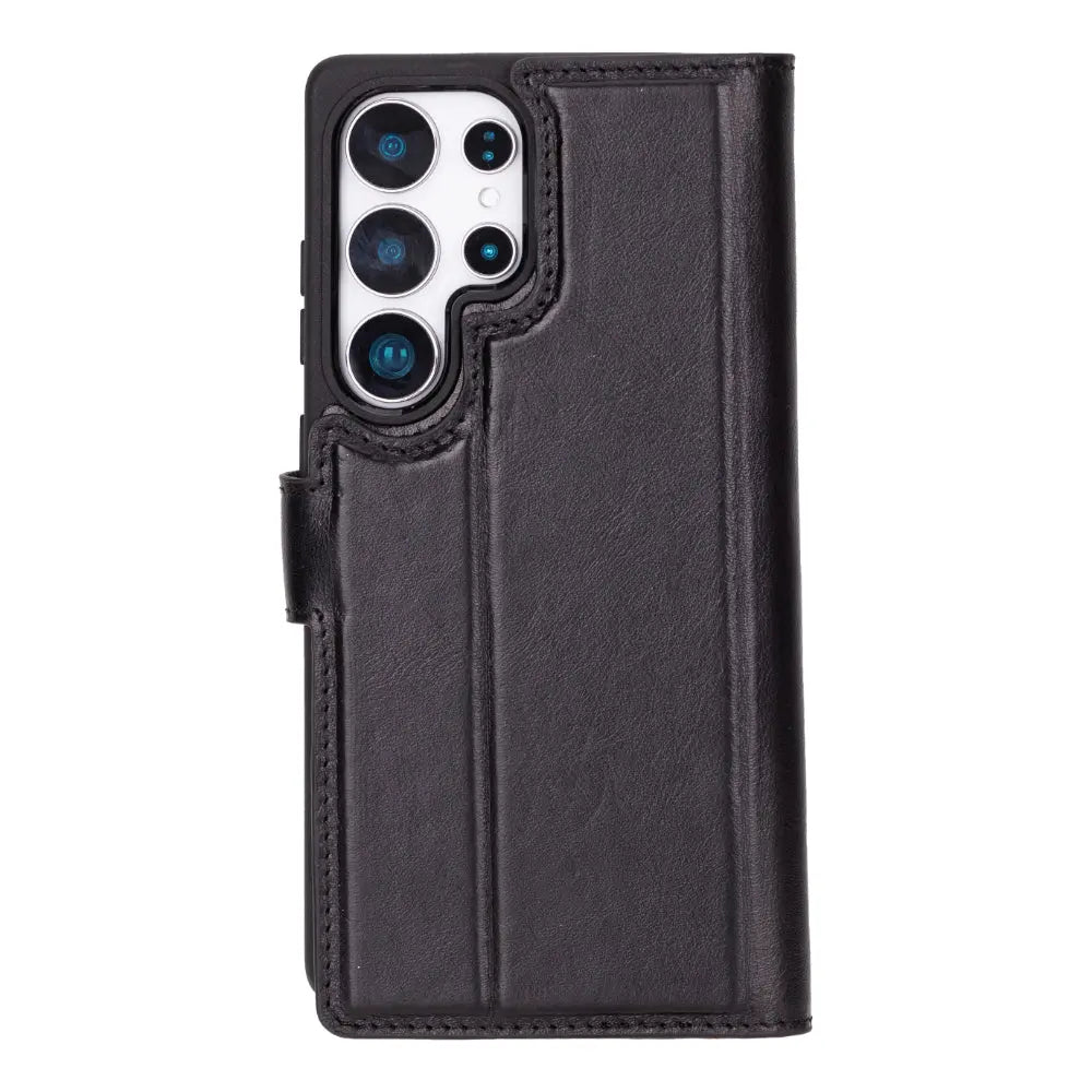 Samsung Galaxy S25 Ultra Leather Wallet Case Detachable RFID – Magic