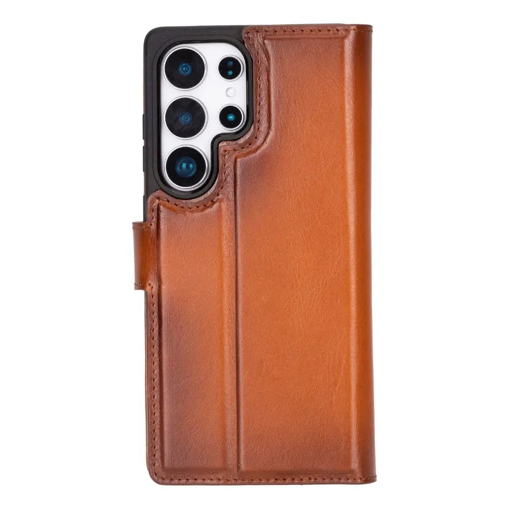 Samsung Galaxy S25 Ultra Leather Wallet Case Detachable RFID – Magic