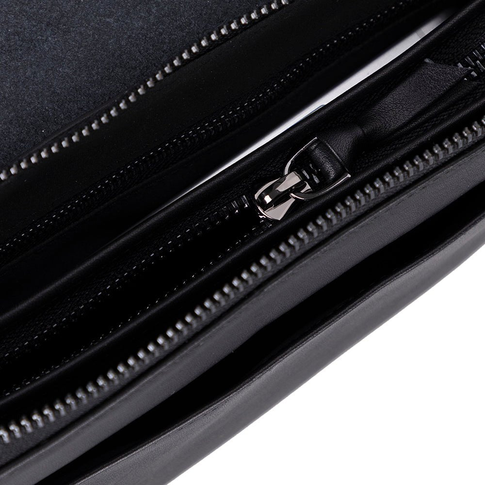 Prestige Leather Clutch Bag