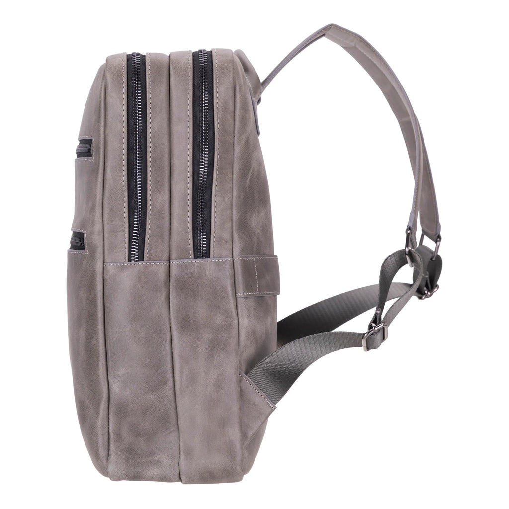 Hidden Castle Leather Backpack