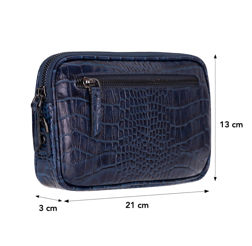 Noma Leather Clutch Bag