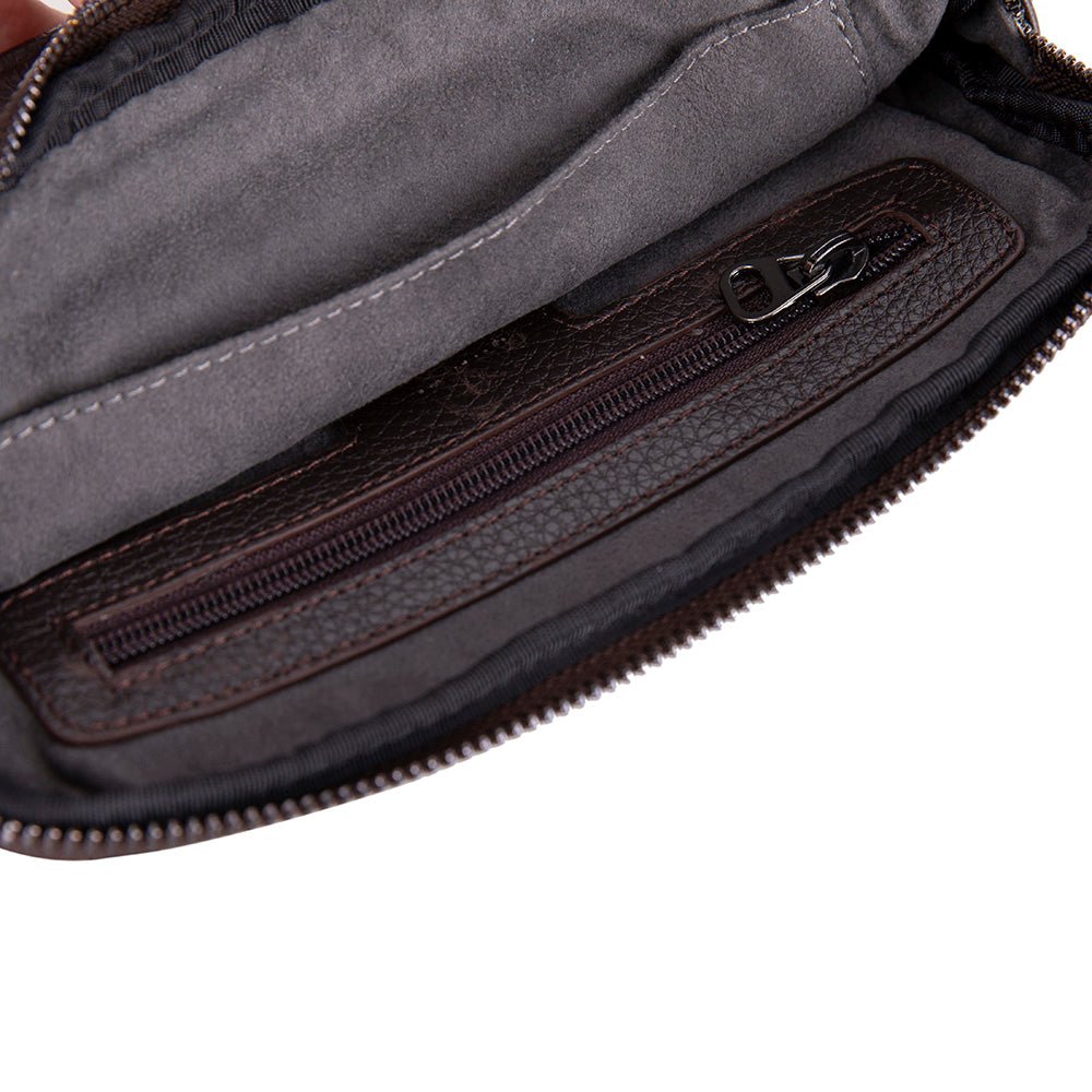 Noma Leather Clutch Bag