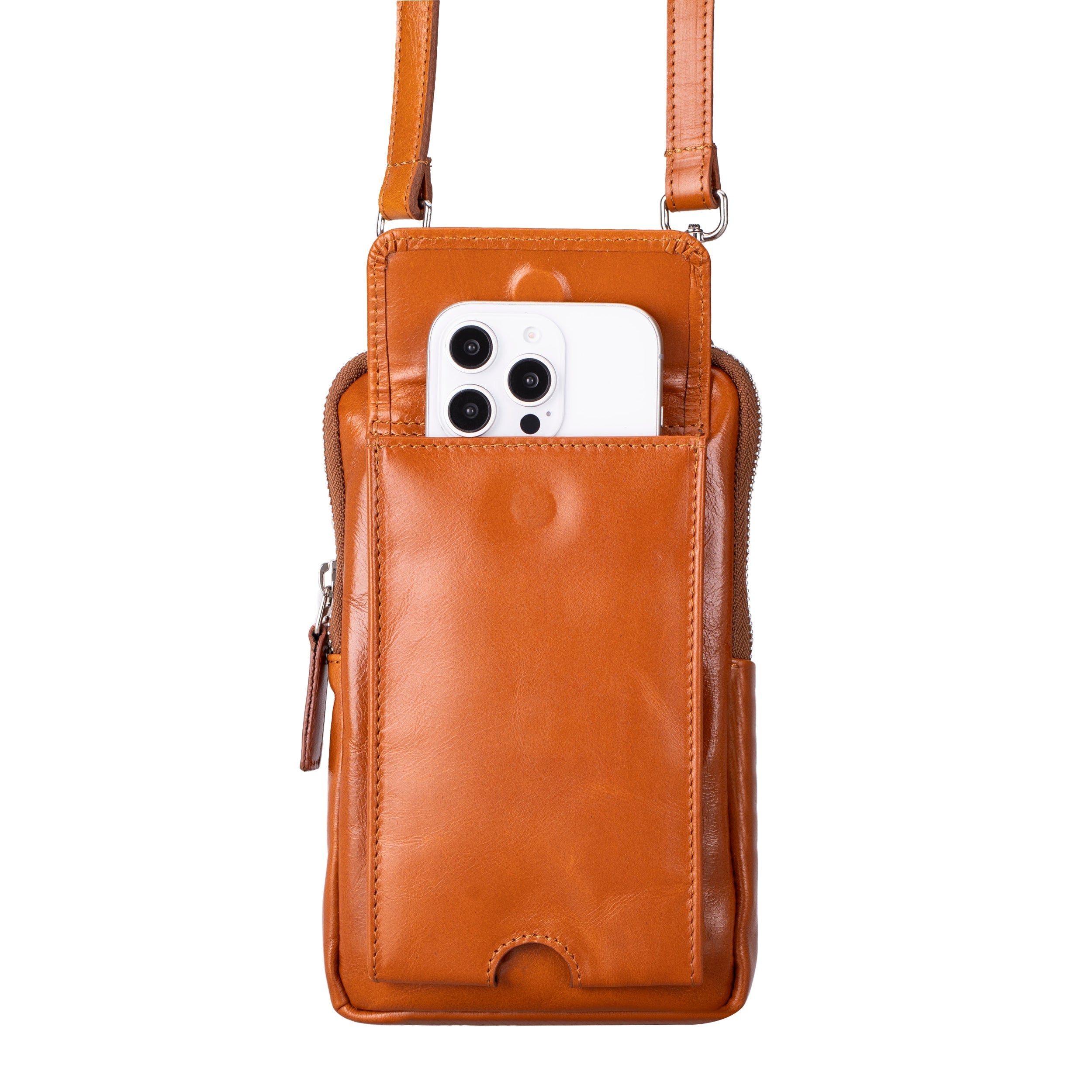 Nino Leather Bag – Genuine Leather Crossbody Bag for Men & Women for Everyday Elegance | Minimal & Handcrafted
