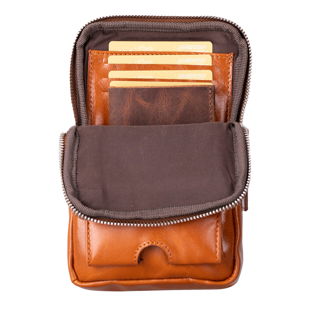 Nino Leather Bag – Genuine Leather Crossbody Bag for Men & Women for Everyday Elegance | Minimal & Handcrafted
