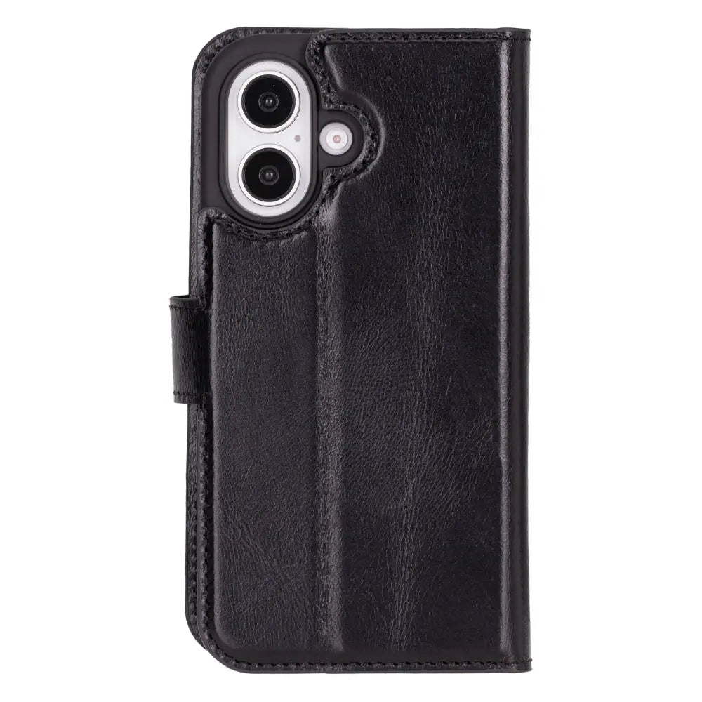 iPhone 16 Plus Leather Wallet Case Detachable RFID MagSafe – Magic Series