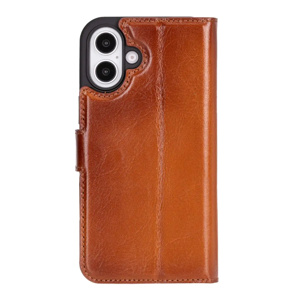 iPhone 16 Leather Wallet Case Detachable RFID MagSafe – Magic Series