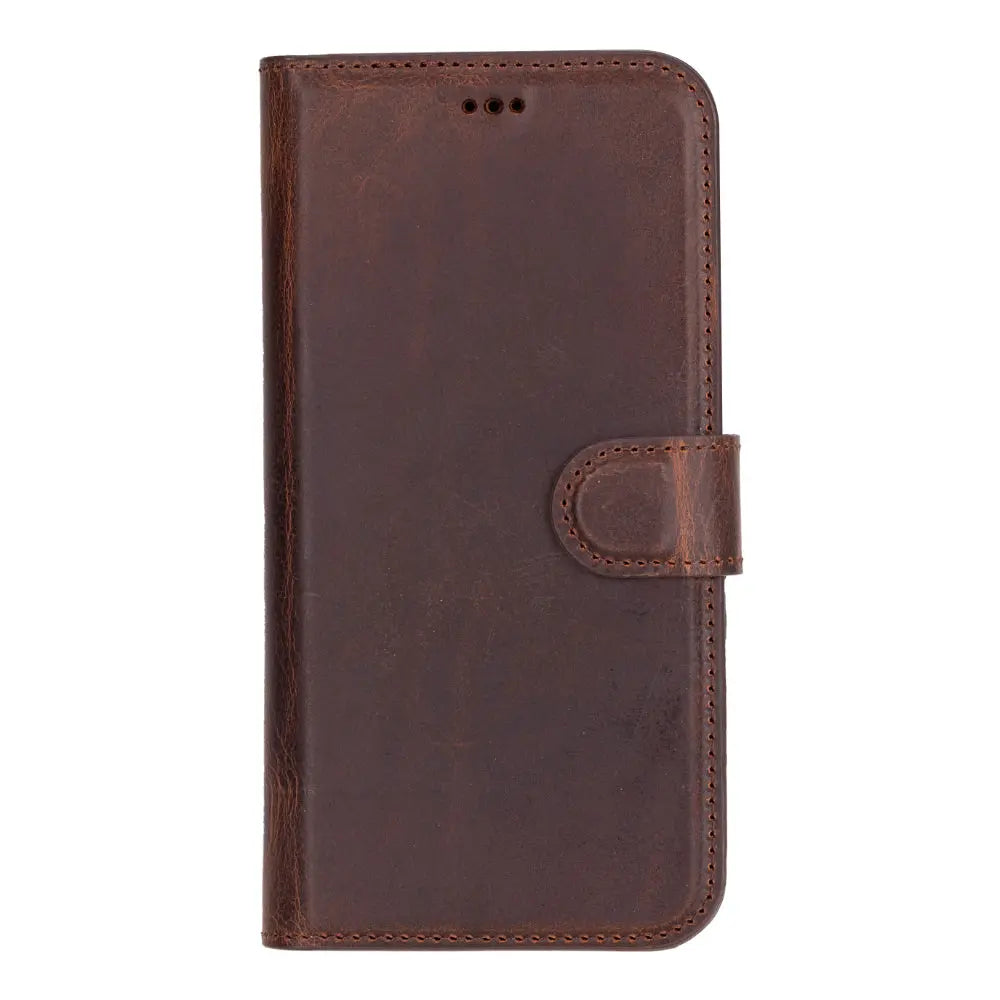 iPhone 16 Plus Leather Wallet Case Detachable RFID MagSafe – Magic Series