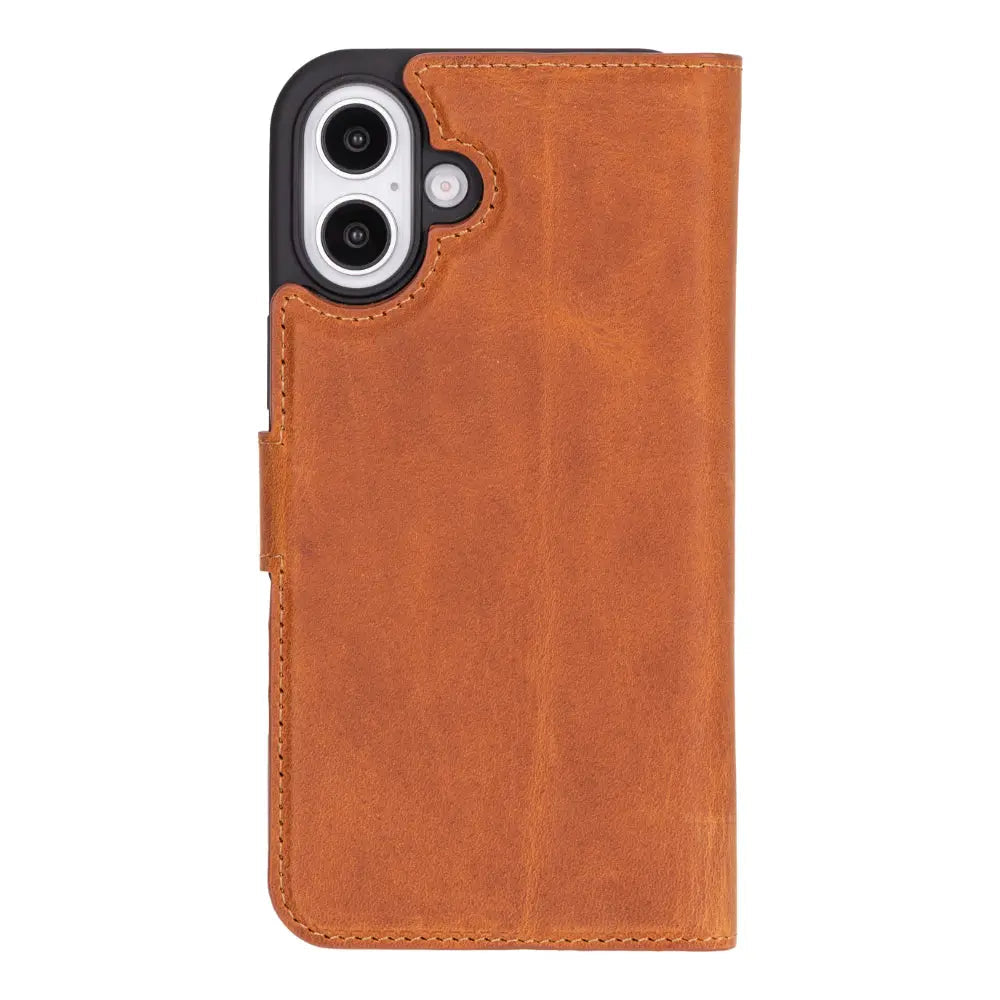 iPhone 16 Leather Wallet Case Detachable RFID MagSafe – Magic Series