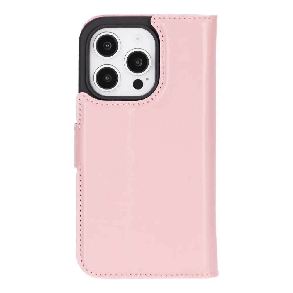iPhone 16 Pro Max Leather Wallet Case Detachable RFID MagSafe – Magic Series